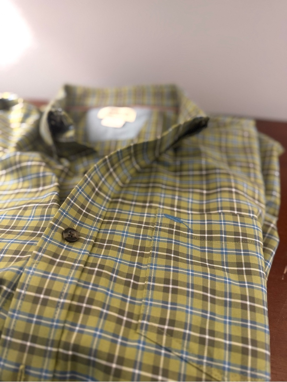 bob timberlake plaid button up 🌿 olive green